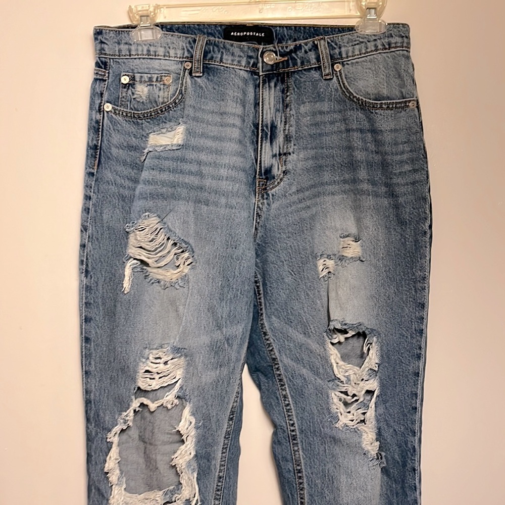 Aeropostale ripped Mom Jeans